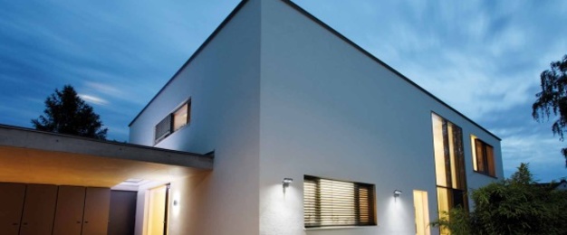 Außen­beleuchtung bei Elektro Häcker GmbH in Schweinfurt
